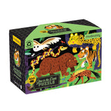 100pc Glow-in-the-Dark Land Predators Puzzle