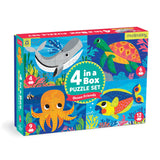 4-12pc Ocean Progressive Puzzles