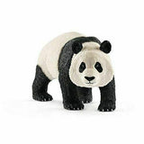 Gaint Panda Male figurine with black and white coat, realistic design, ideal for children aged 3-8 years.