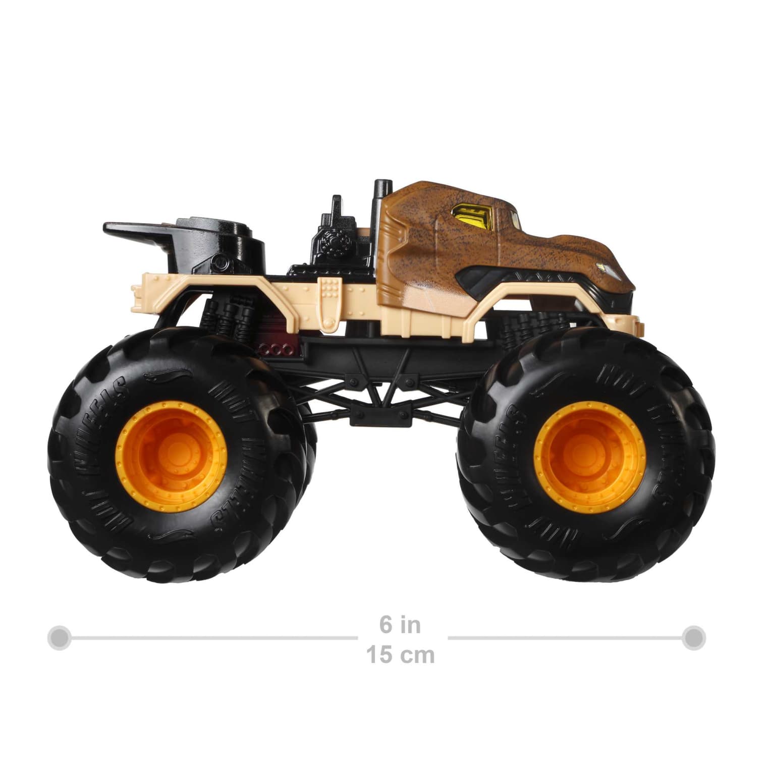 Hot Wheels Monster Trucks 1:24 Scale Steer Clear 2 Play Vehicle 