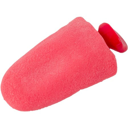 Inflatable Tongue showing its soft, realistic texture and pacifier tip designed to inflate when exhaled into.