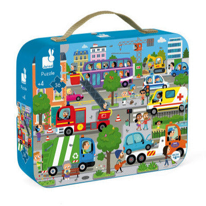 36pc City Suitcase Puzzle