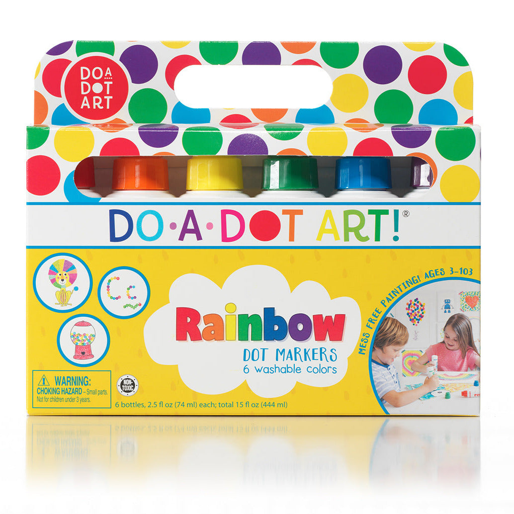 Do A Dot Art! Rainbow Markers