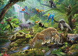 60pc Rainforest Animals Puzzle