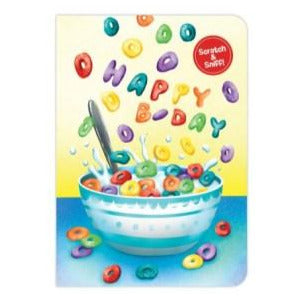 Fruity Cereal Card Scratch & Sniff Fruity Cereal Card Scratch & Sniff