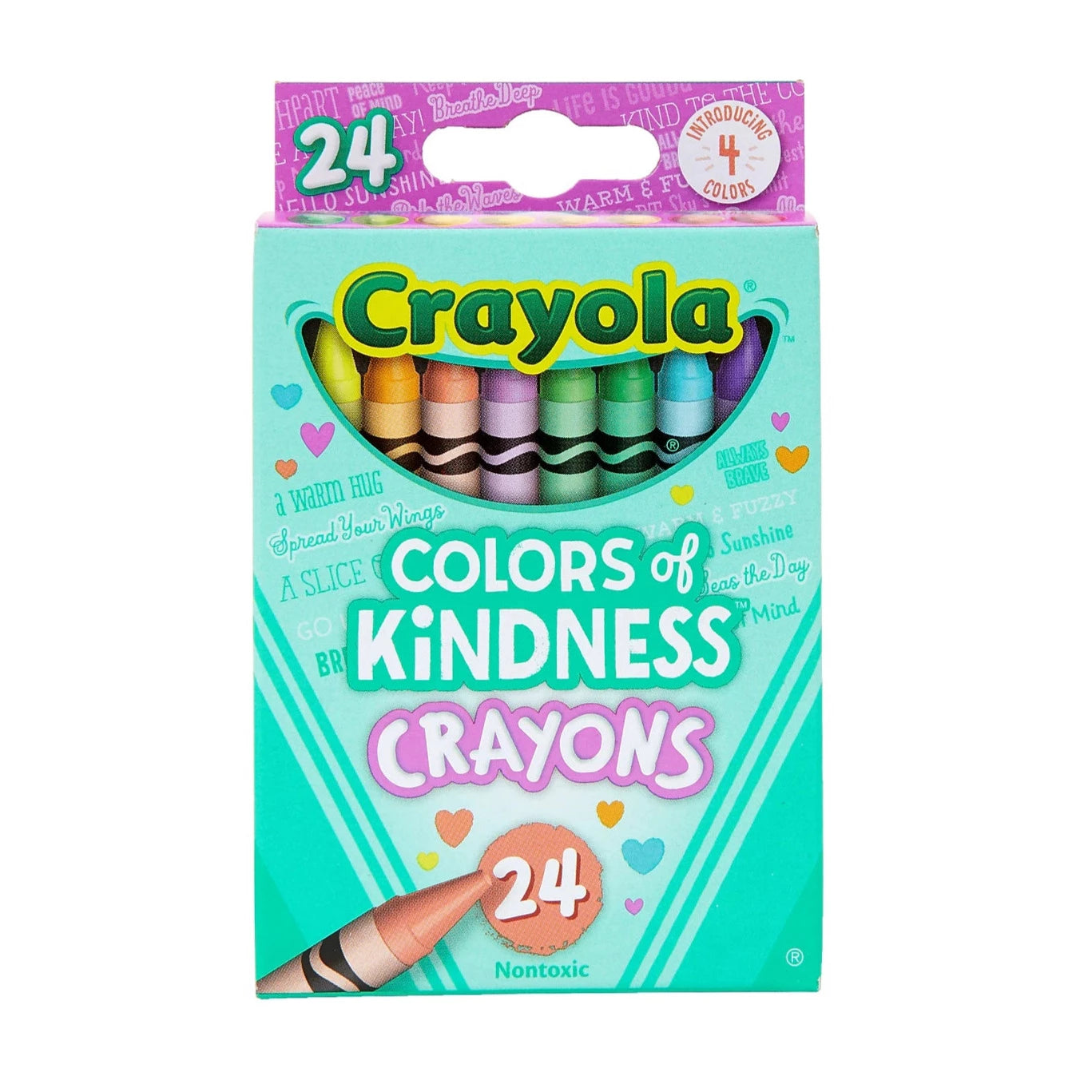 10 PACKAGES 24 COUNT CRAYONS BOXES NON - TOXIC SCHOOL COLORING ART NEW