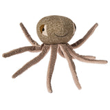 Sir Saltz Octopus plush toy with striped tentacles and two-tone heather fabric, featuring embroidered details.