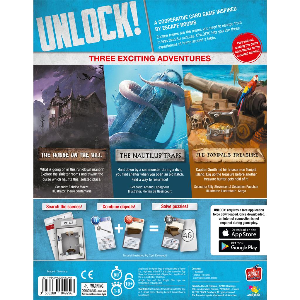 Unlock! Escape Game Mystery Adventures – Treehouse Toys
