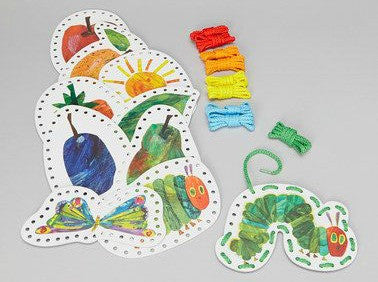 Very Hungry Caterpillar Lacing Cards