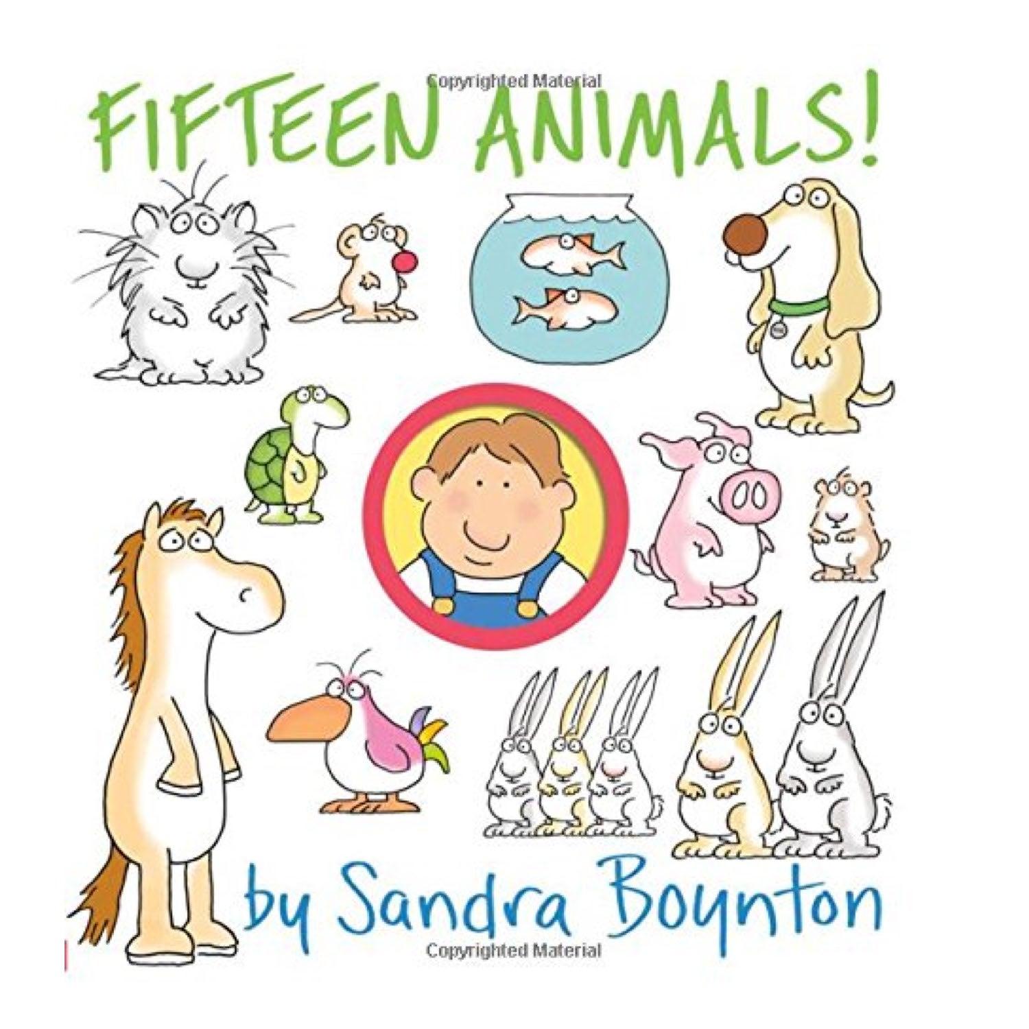 birthday monsters sandra boynton Fifteen Animals! by Sandra Boynton