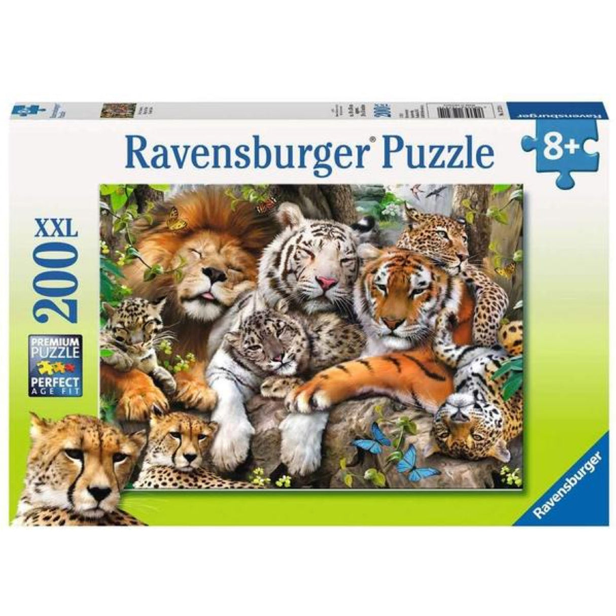 200pc Big Cat Nap Puzzle