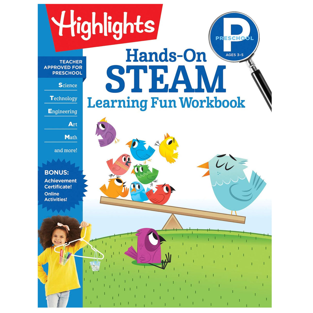 Highlights Hands On STEAM Workbook Preschool