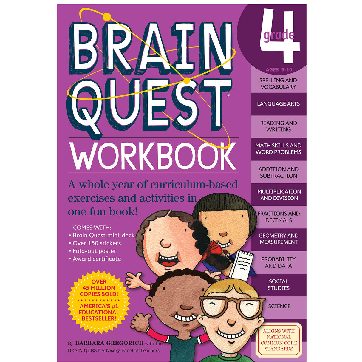 Brain Quest Workbook Grade 4