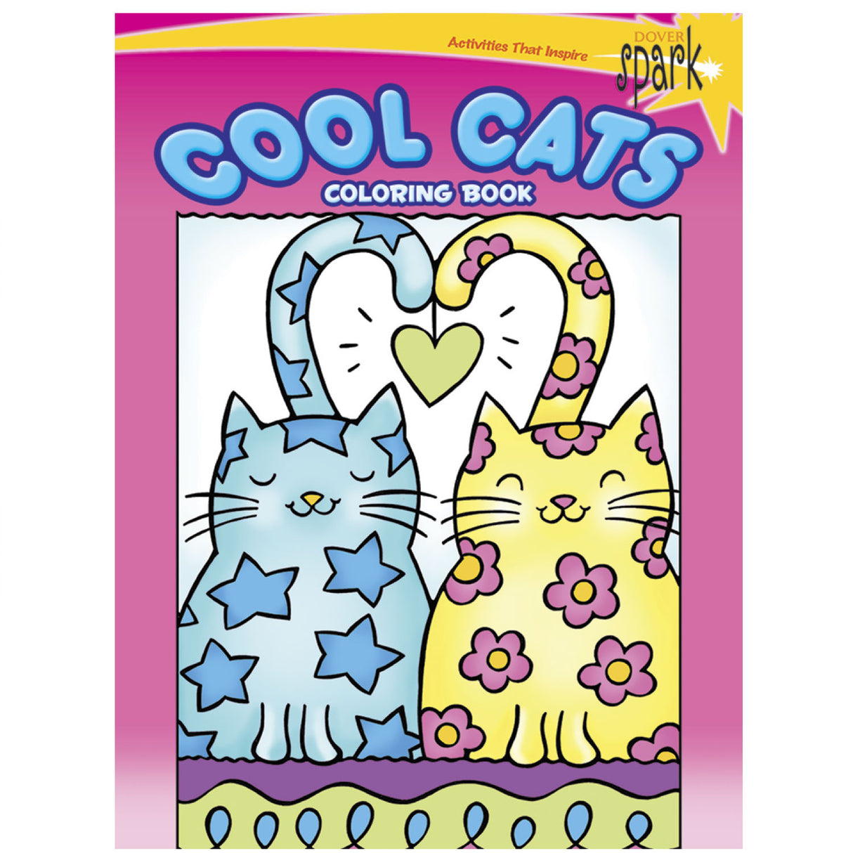 Cool Cats Coloring Book