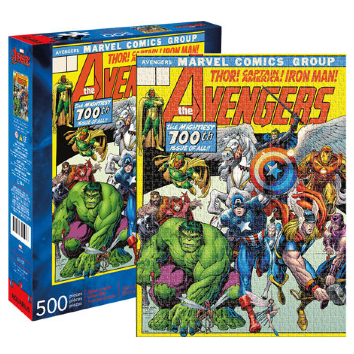 500pc Avengers Cover Puzzle