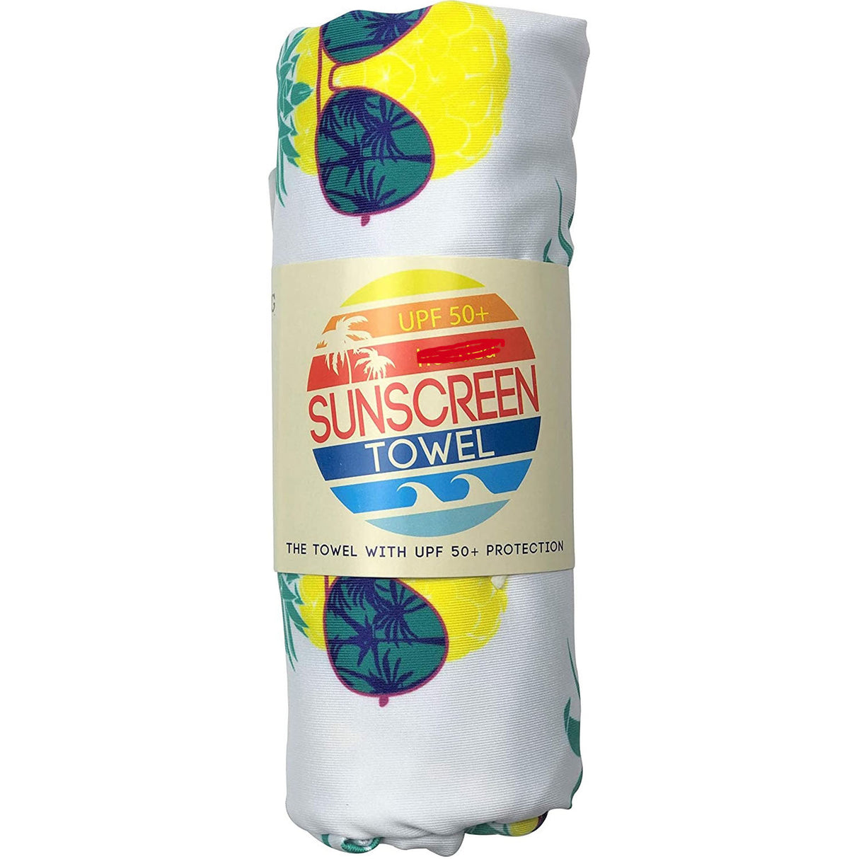 Sunscreen Towel Pineapple