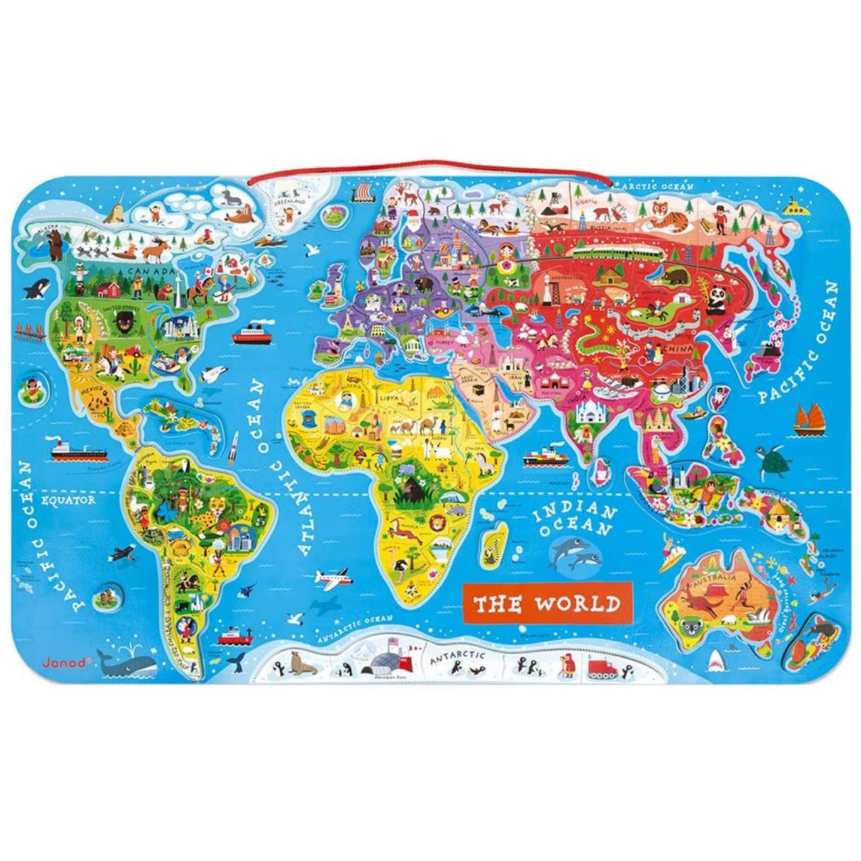 World Magnetic Map