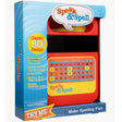 Speak & Spell classic 80s toy with original speech synthesizer technology and spelling game modes in retro packaging.