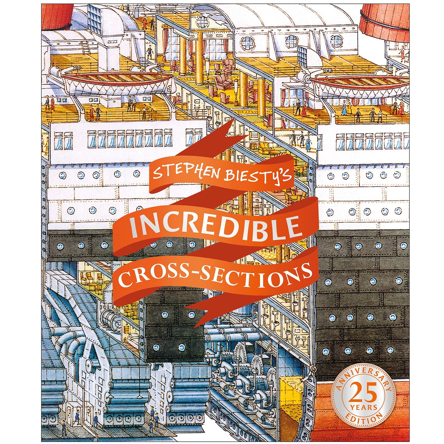 海外製絵本 知育  図鑑 Incredible Cross-Sections 本 Stephen Biesty's Incredible Cross-Sections: Platt, Richard 洋書