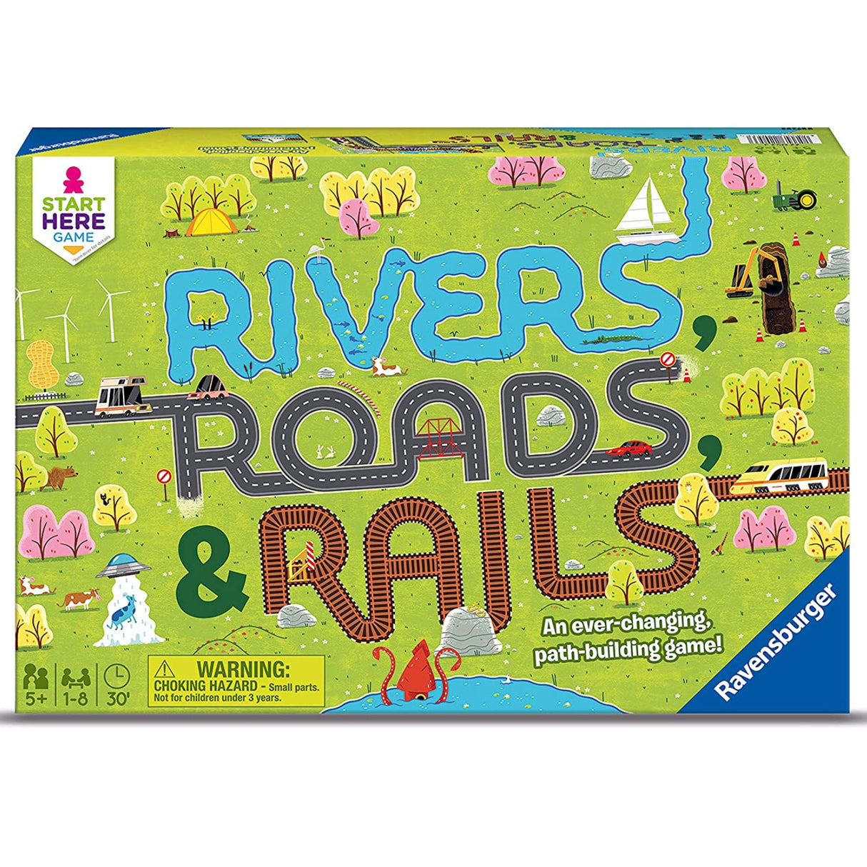 Rivers Roads and Rails