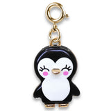 Penguin Gold Charm