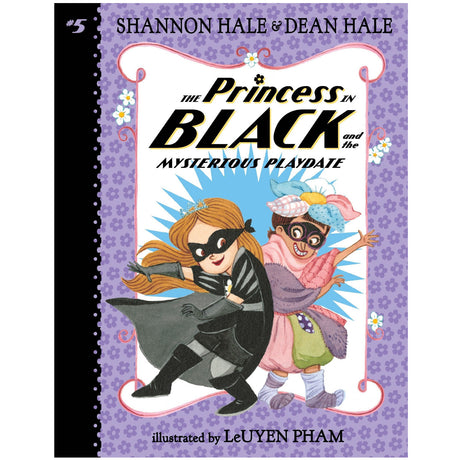 Cover of The Princess in Black and the Playdate showing two masked princesses ready for adventure and fun.