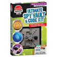 Ultimate Spy Vault & Code Kit box showing a safe lock and components for building a safe and door alarm.